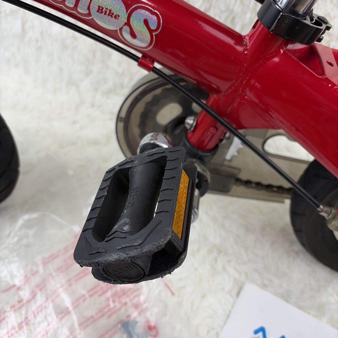 へんしんバイクS 10インチ レッド 付属品有り Henshin Bike