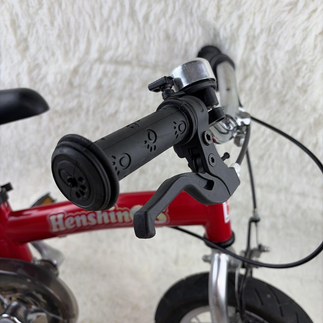 へんしんバイクS 10インチ レッド 付属品有り Henshin Bike