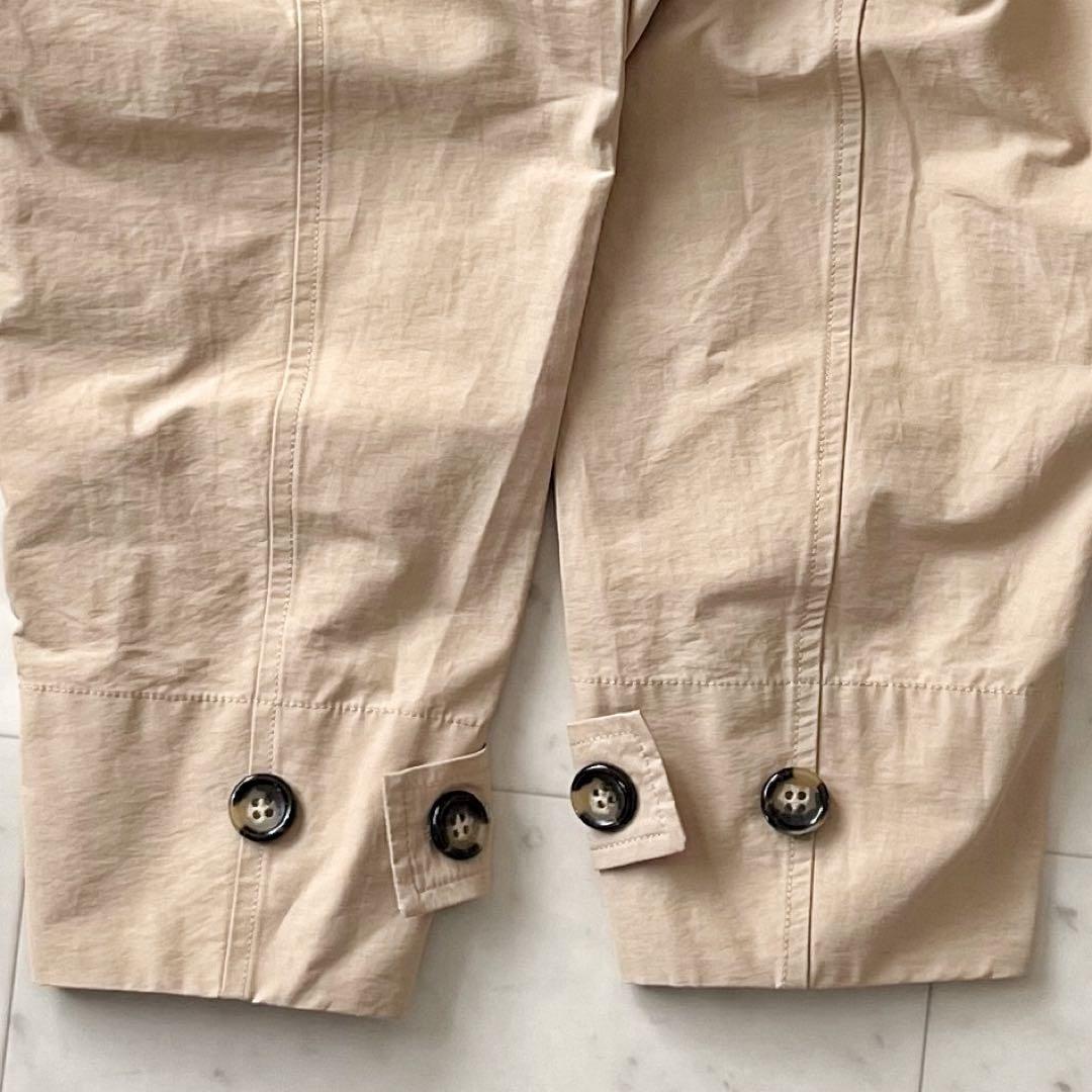 25SS美品＊DOORS ドアーズ スタンドカラーミドルコート M ベージュ
