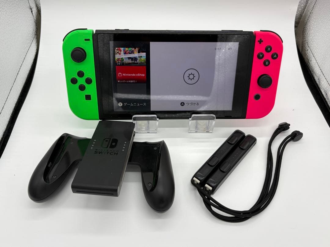 【スティック新品交換】Nintendo Switch 本体　スプラトゥーンカラー