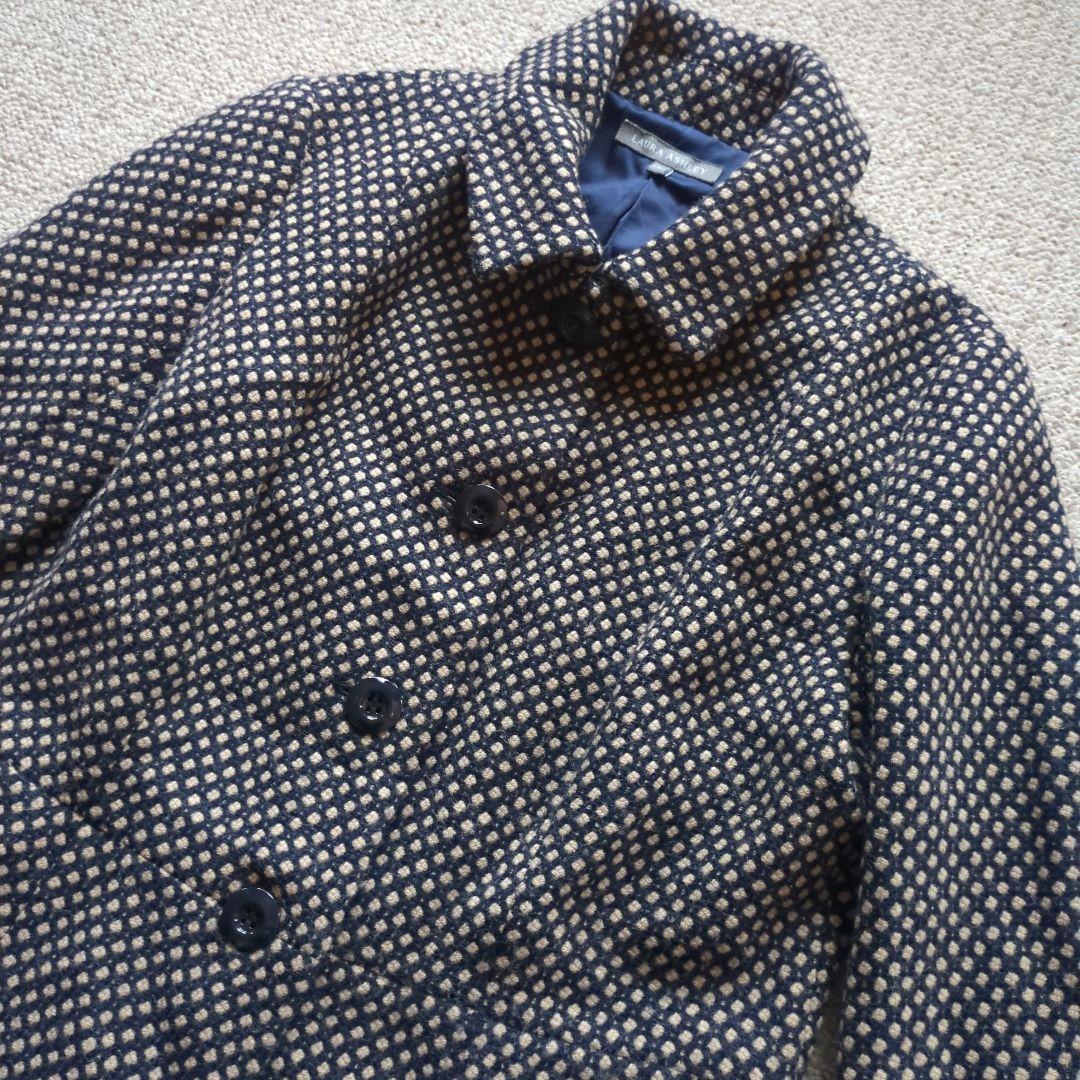 《美品》LAURA ASHLEY / ローラアシュレイ　WOOL　ロングコート