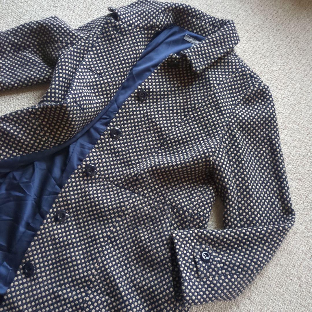 《美品》LAURA ASHLEY / ローラアシュレイ　WOOL　ロングコート