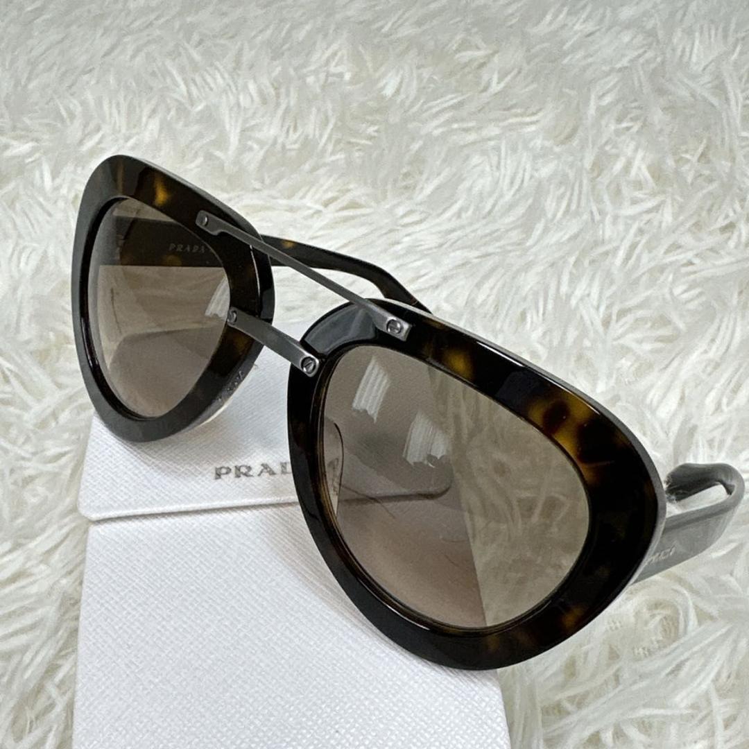 PRADA プラダ サングラス イタリア製 個性的 ケース付き