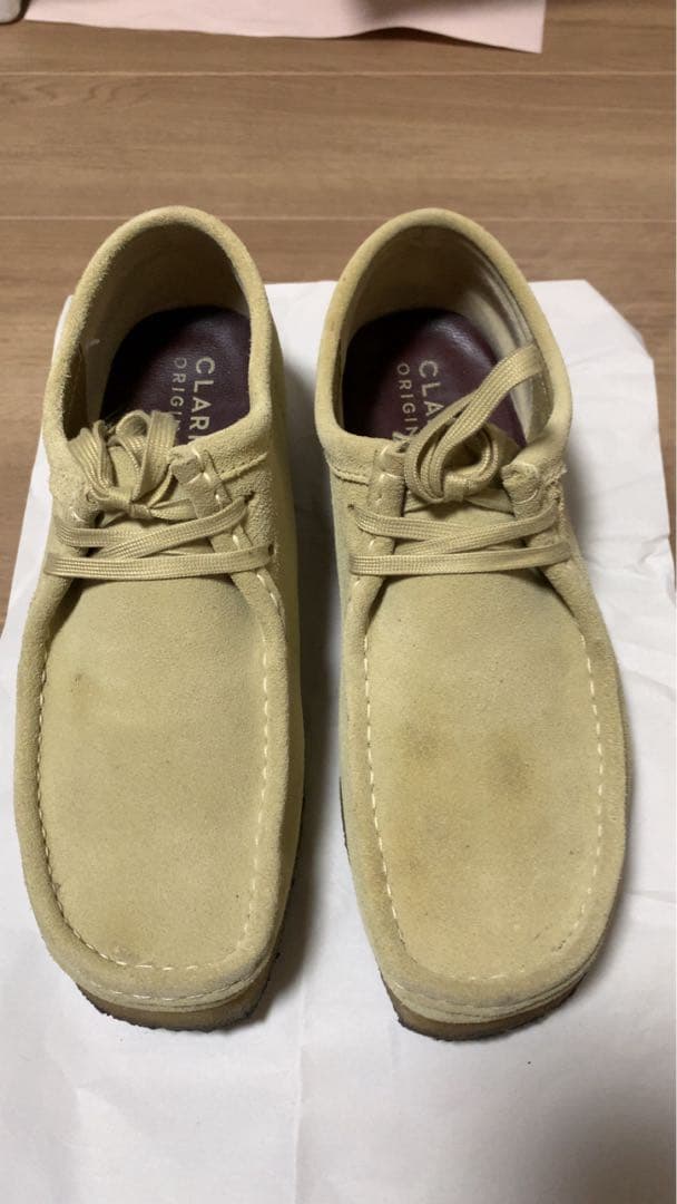 CLARKS ORIGINALS ワラビーシューズ メープル