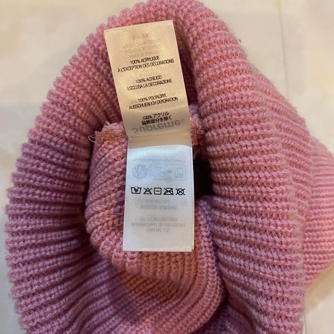 帽子 supreme 24AW Loose Gauge Beanie PINK
