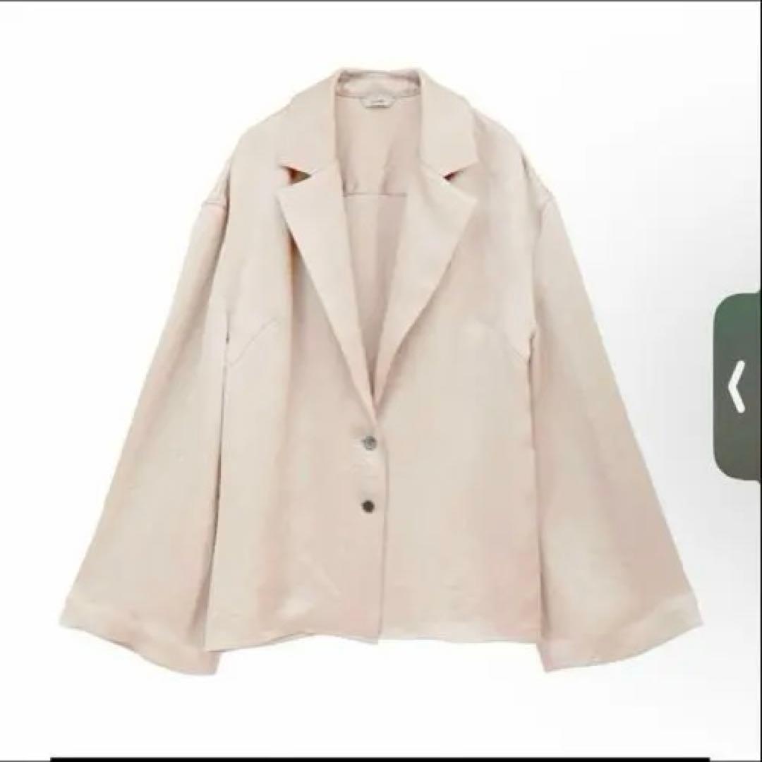 ジャケット・アウター CLANE TAILORED SATIN SHIRT