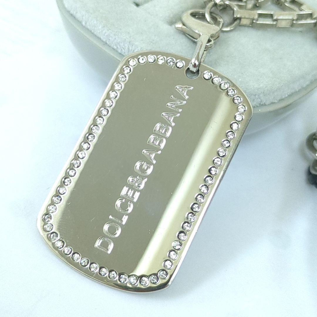 D&G ドルチェアンドガッバーナ ドッグタグネックレス イタリア製