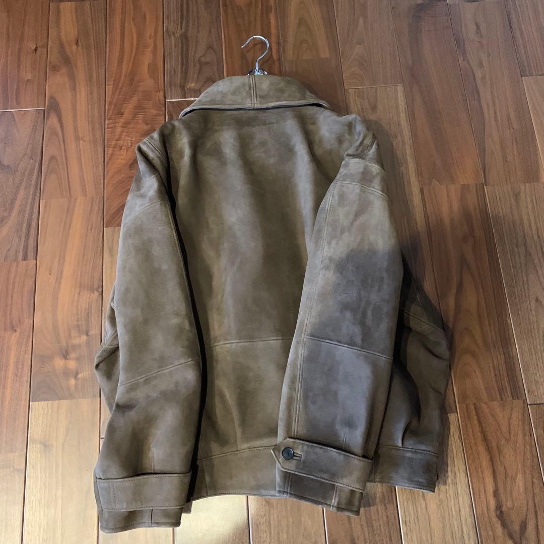 ジャケット・アウター 26SS AURALEE SILKY GRAIN SUEDE BLOUSON