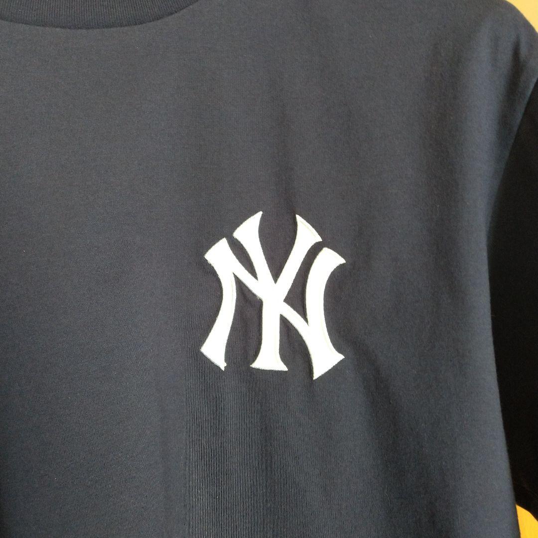 【美品】F.C.Real Bristol NY YANKEES LOGO TEE