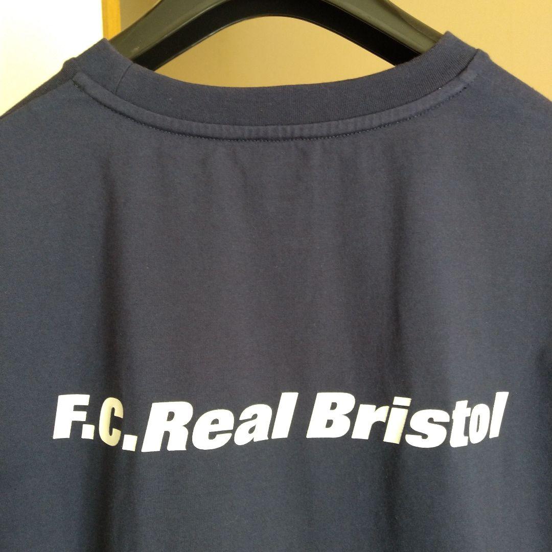 【美品】F.C.Real Bristol NY YANKEES LOGO TEE