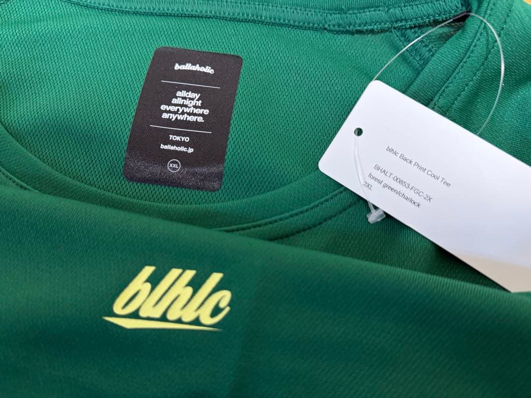 【新品】ballaholic back print T-shirt(XXL)