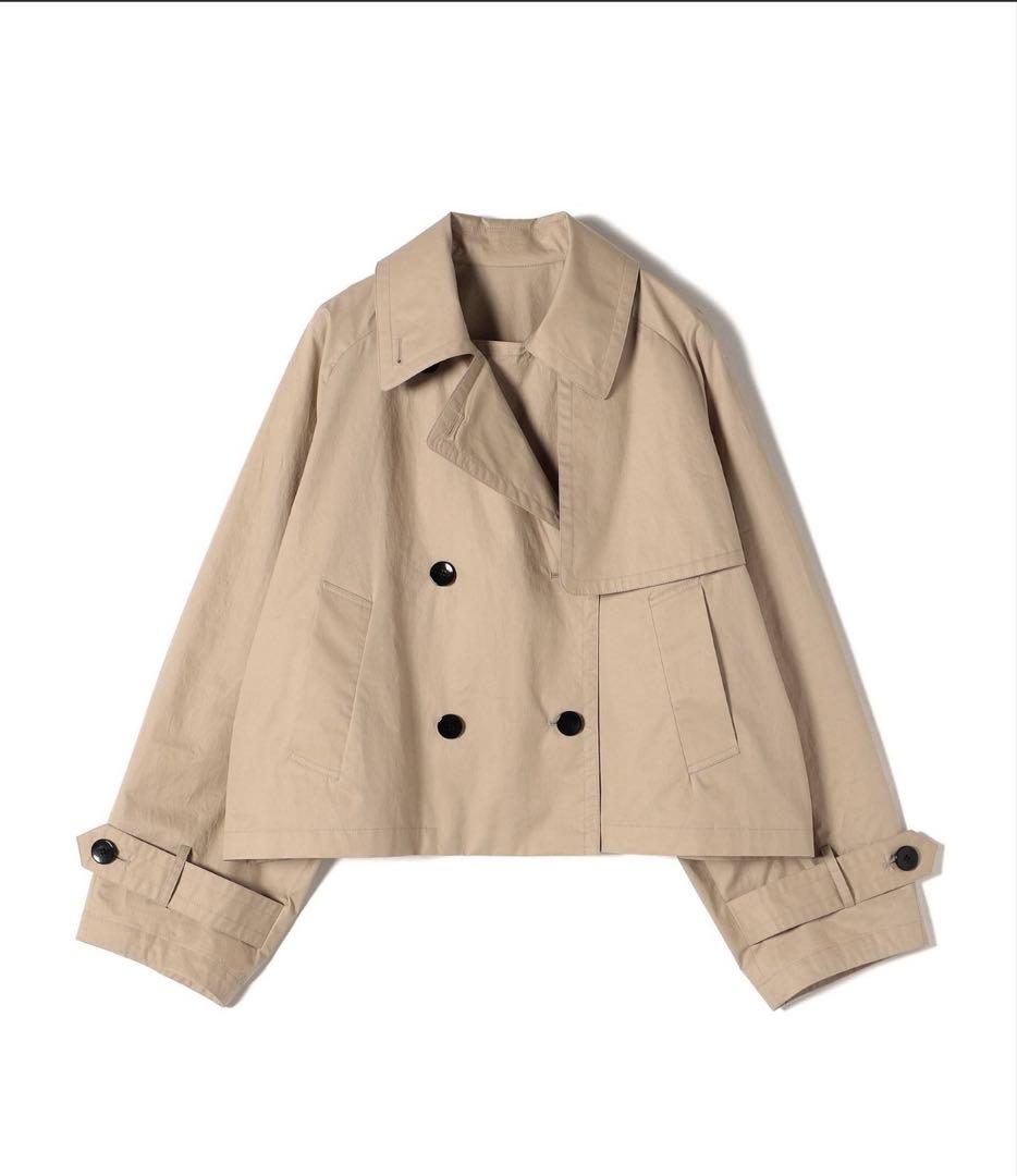超美品♡シップス　ショートトレンチコート　36サイズ