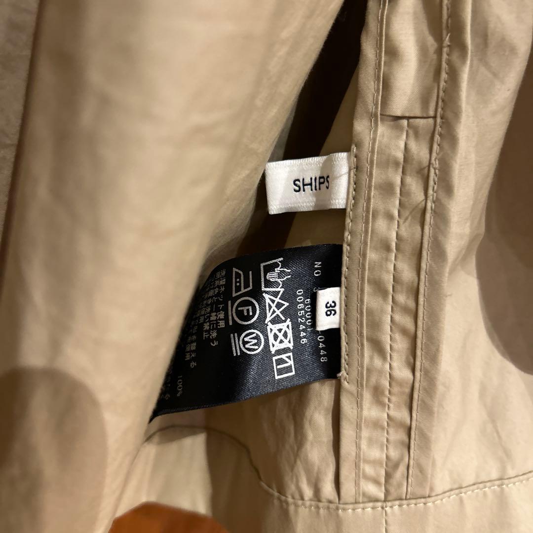 超美品♡シップス　ショートトレンチコート　36サイズ
