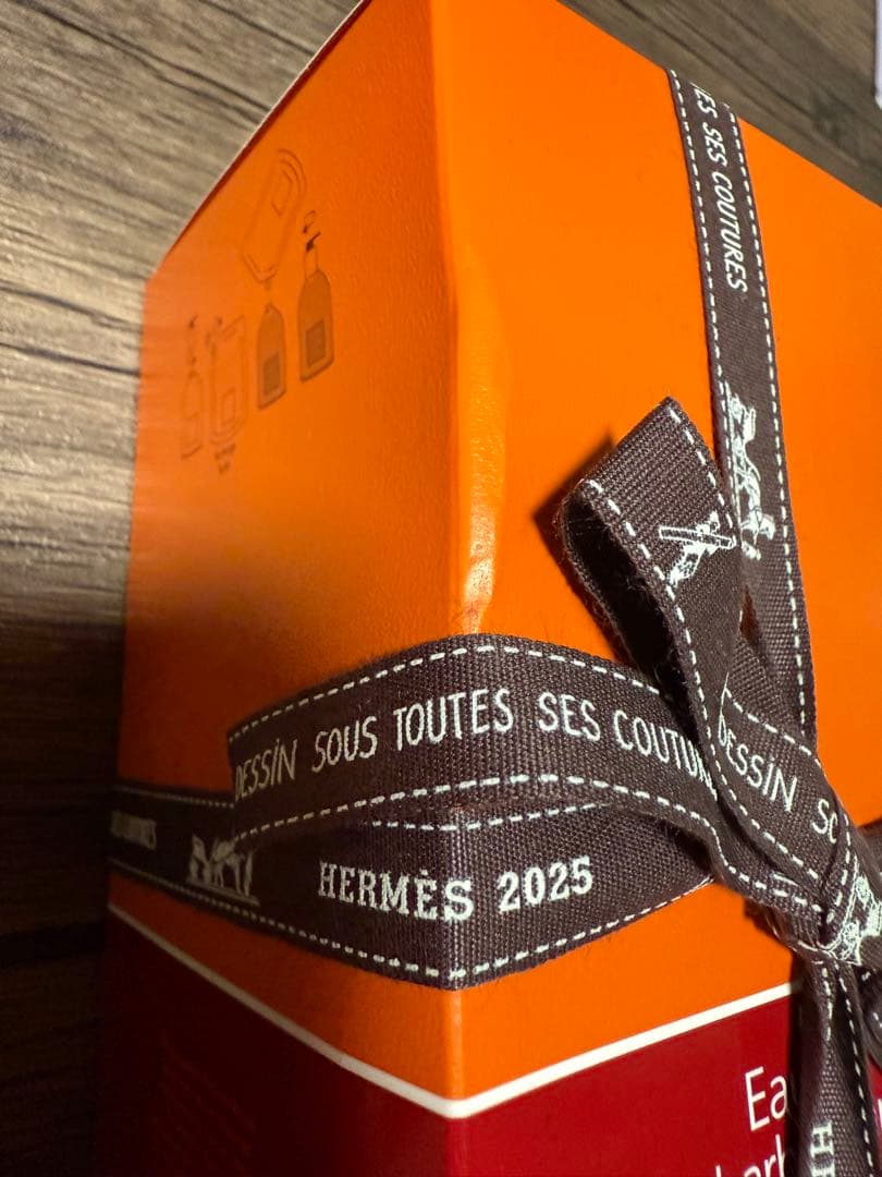 HERMES オー ドゥルバーブエカルラット ハンド＆ボディ 滑り止めセット