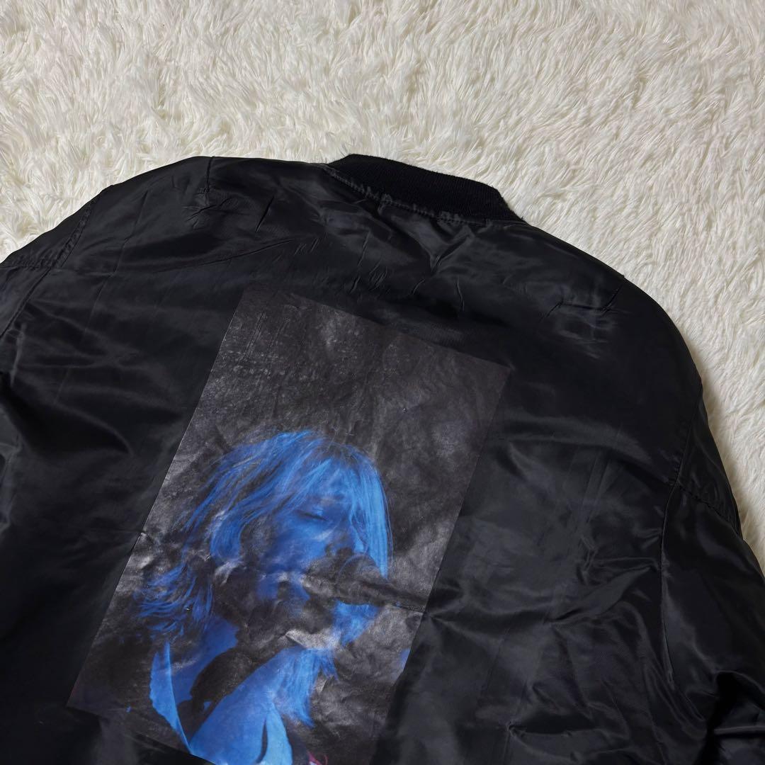 美品✨Lサイズ カートコバーン MA-1 ジャケット ロスコ　NIRVANA