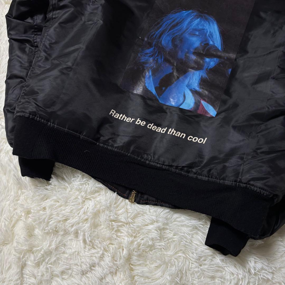 美品✨Lサイズ カートコバーン MA-1 ジャケット ロスコ　NIRVANA
