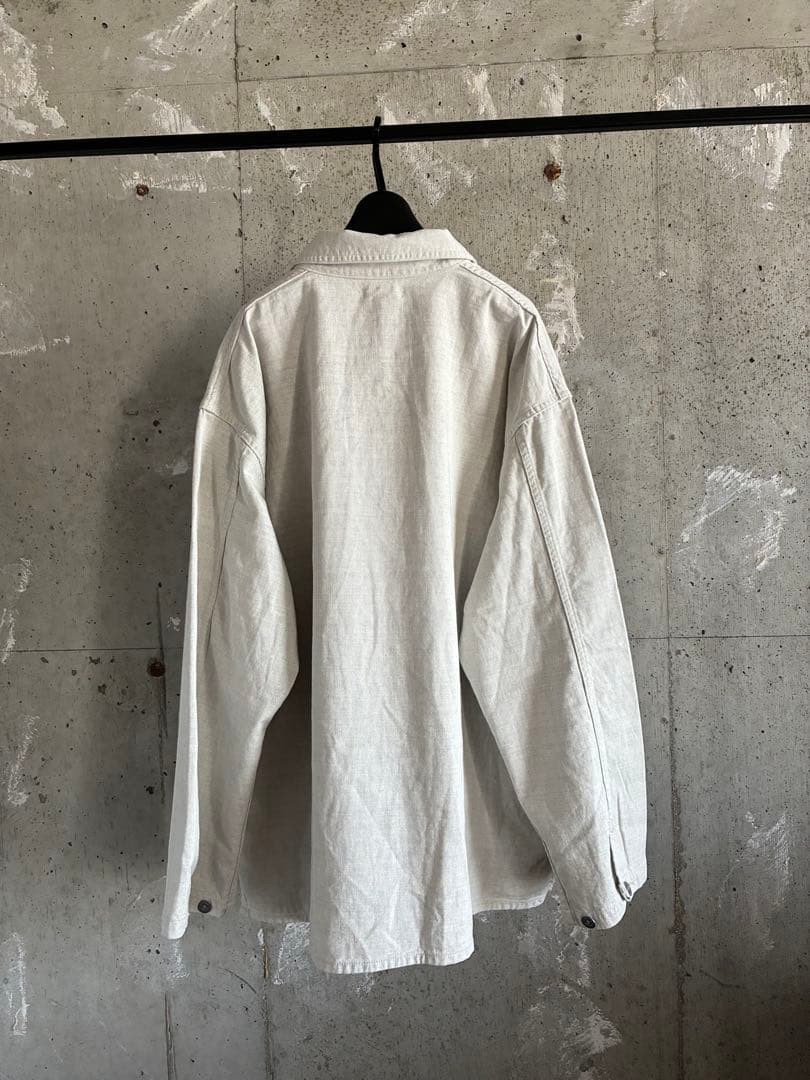 貴重　新品　niceness m.coxon XL デニムジャケット　シャツ