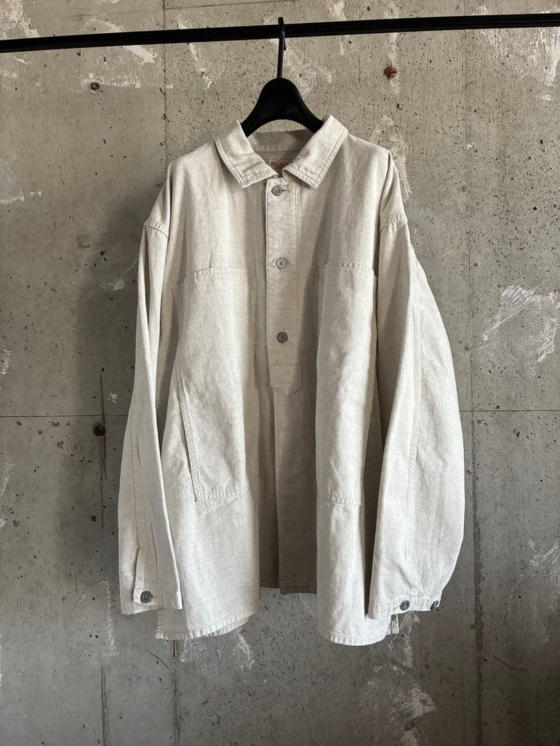 貴重　新品　niceness m.coxon XL デニムジャケット　シャツ