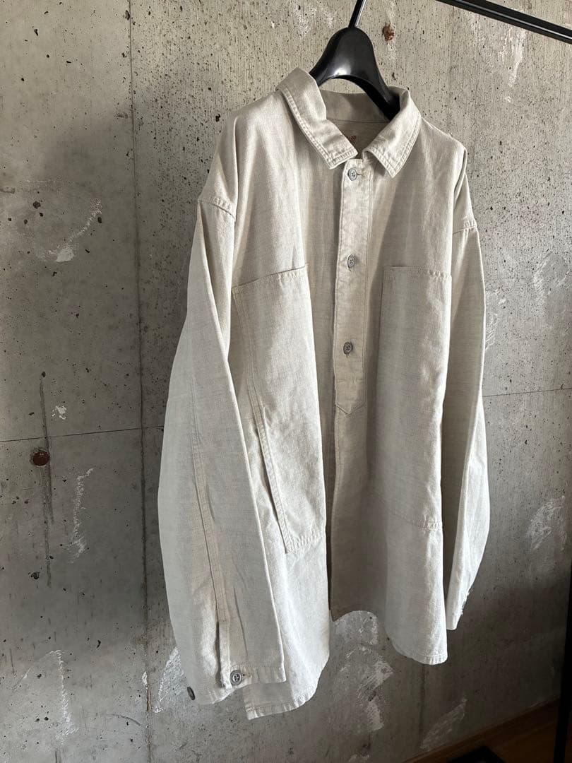 貴重　新品　niceness m.coxon XL デニムジャケット　シャツ