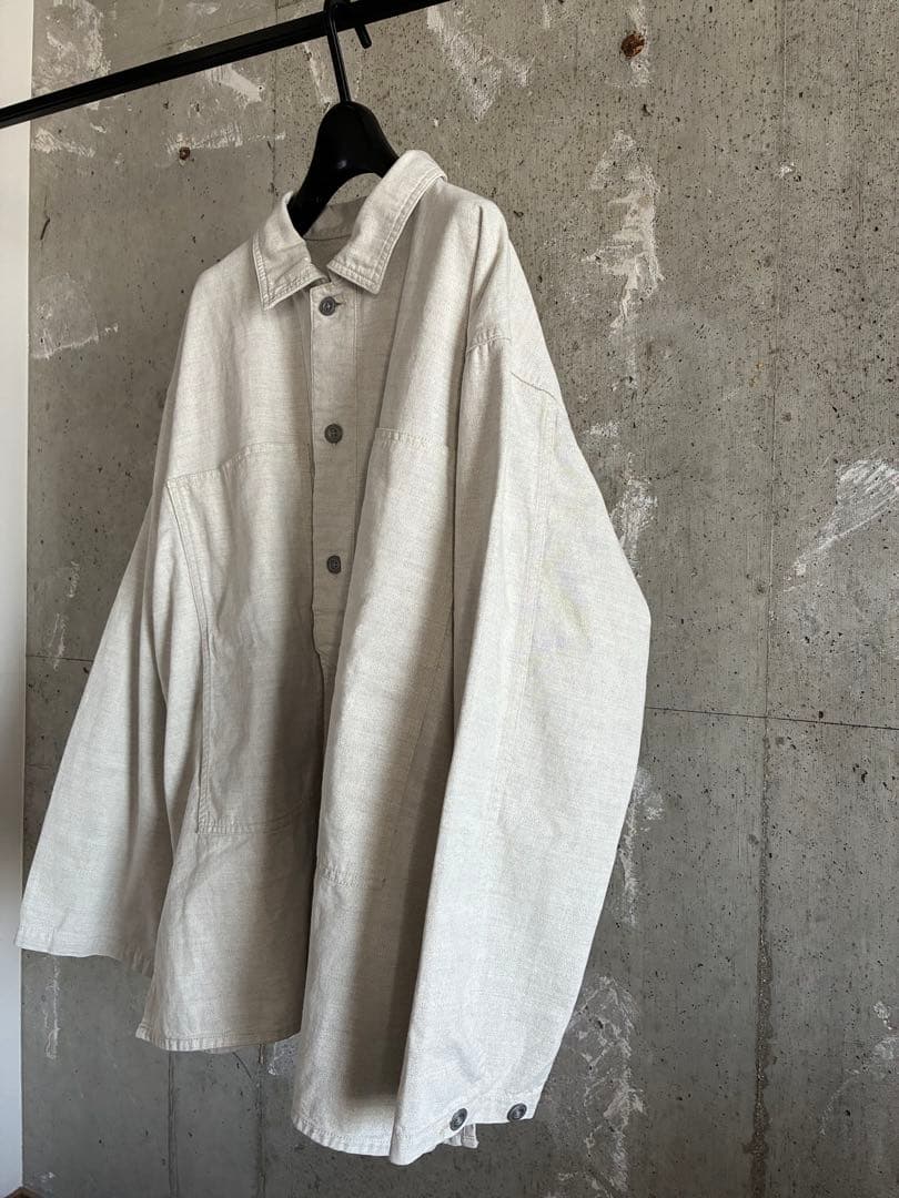 貴重　新品　niceness m.coxon XL デニムジャケット　シャツ