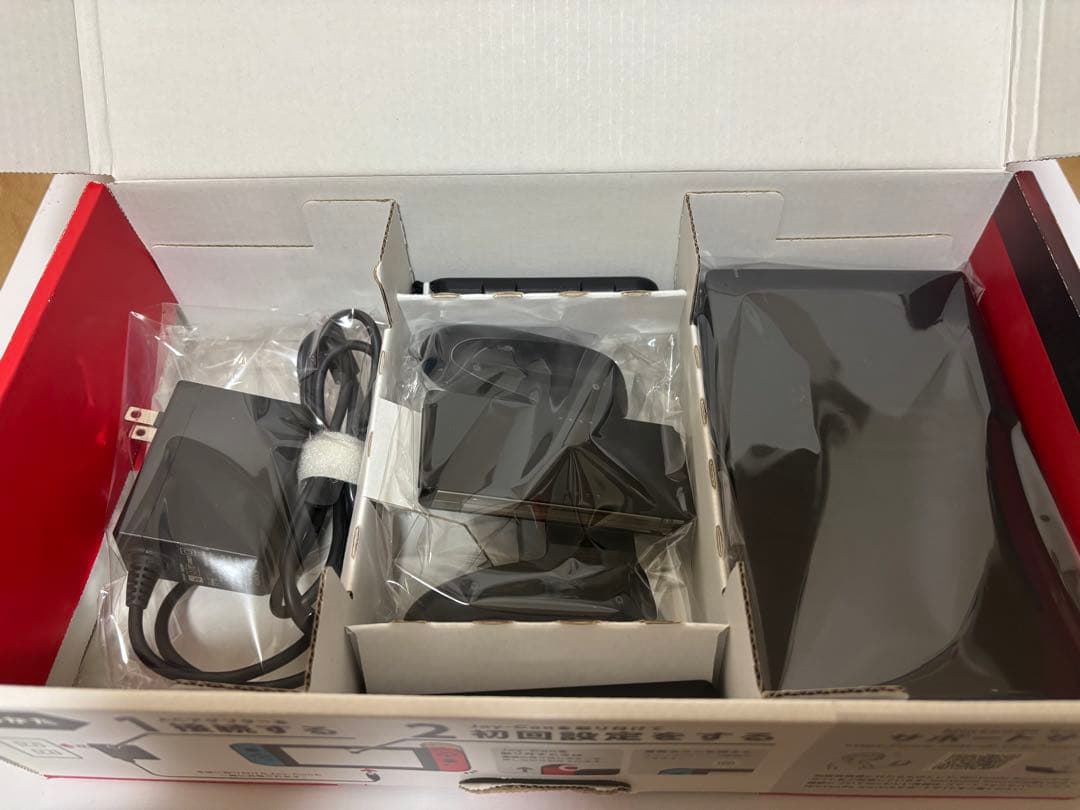 【状態確認済み】Nintendo Switch 赤/青 本体