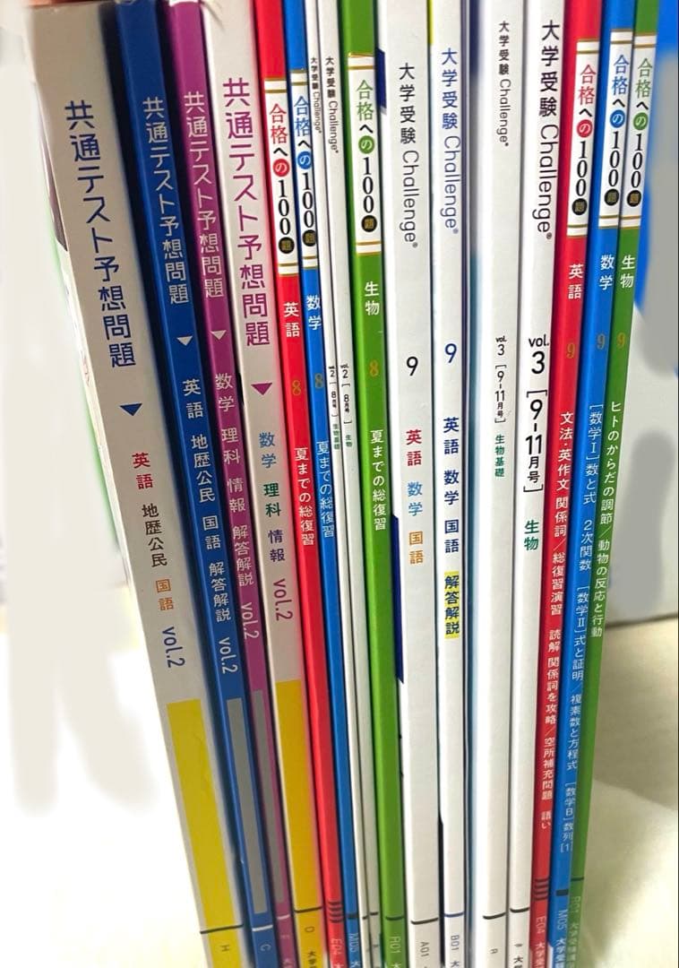 バラ売り可 2025年度 進研ゼミ 高校講座 大学受験Challenge 問題集
