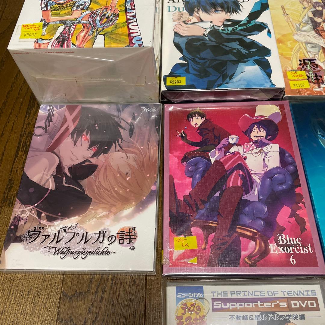 アニメ　DVD テニスの王子様　青の祓魔師　泣き虫ペダル　憑神　おそ松　その他