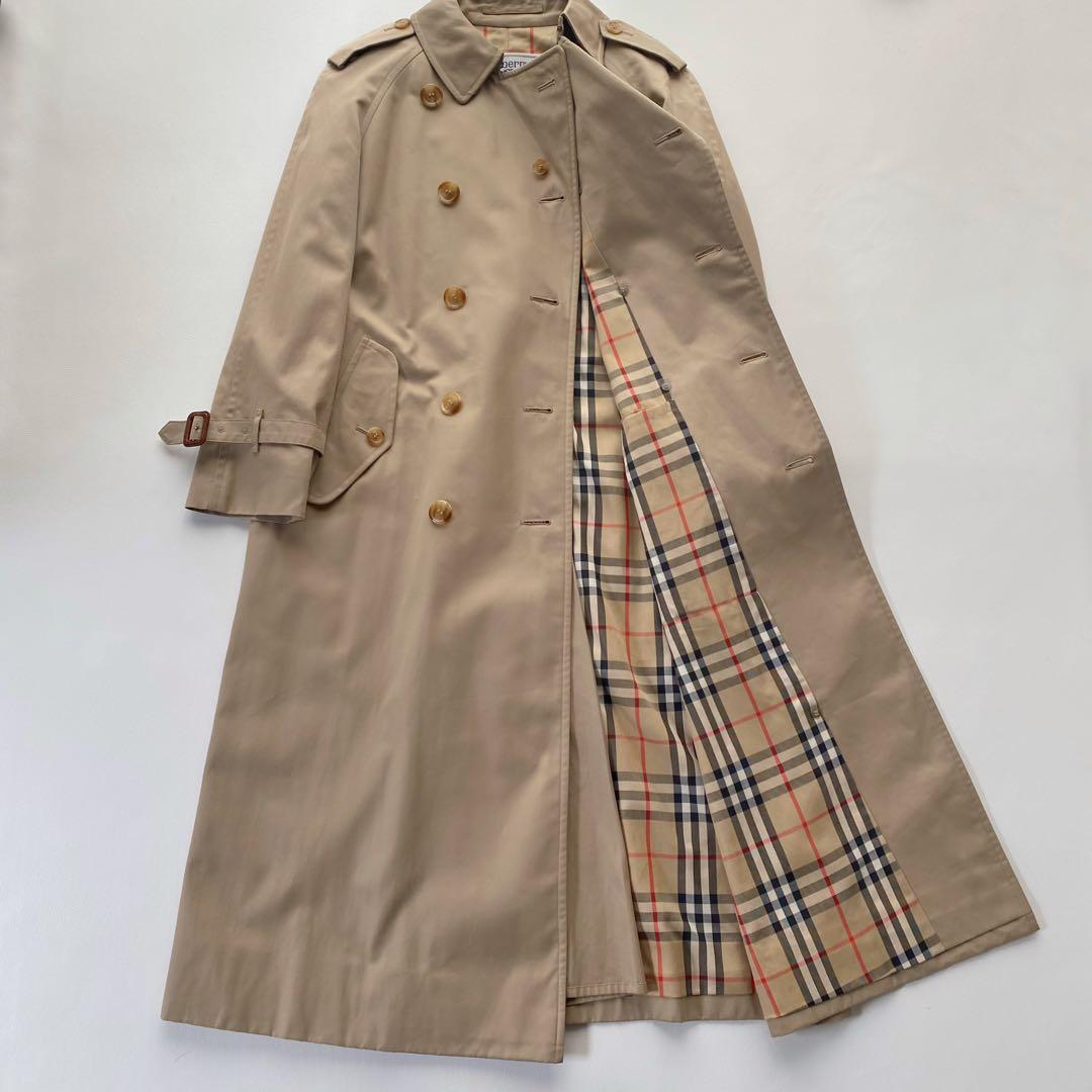 【sさんご依頼品】バーバリーズ トレンチコート ノバチェック 9AB2　ベージュ
