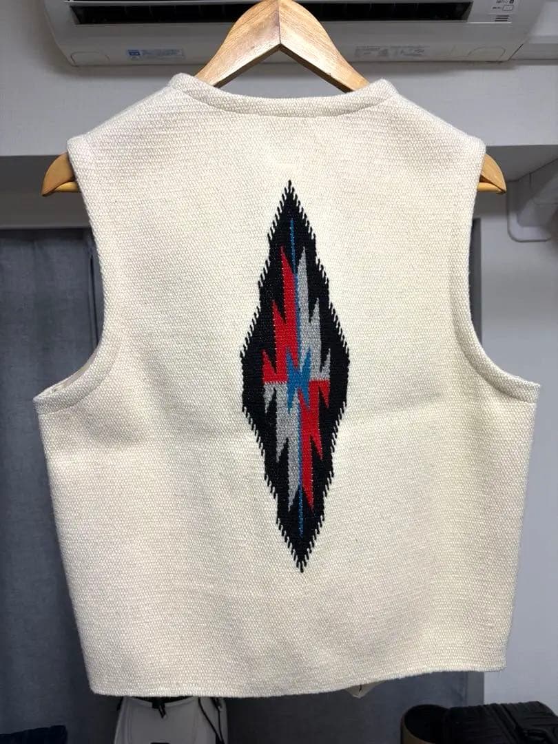 【美品】ORTEGA,S CHIMAYO NM オルテガ　チマヨベスト　38