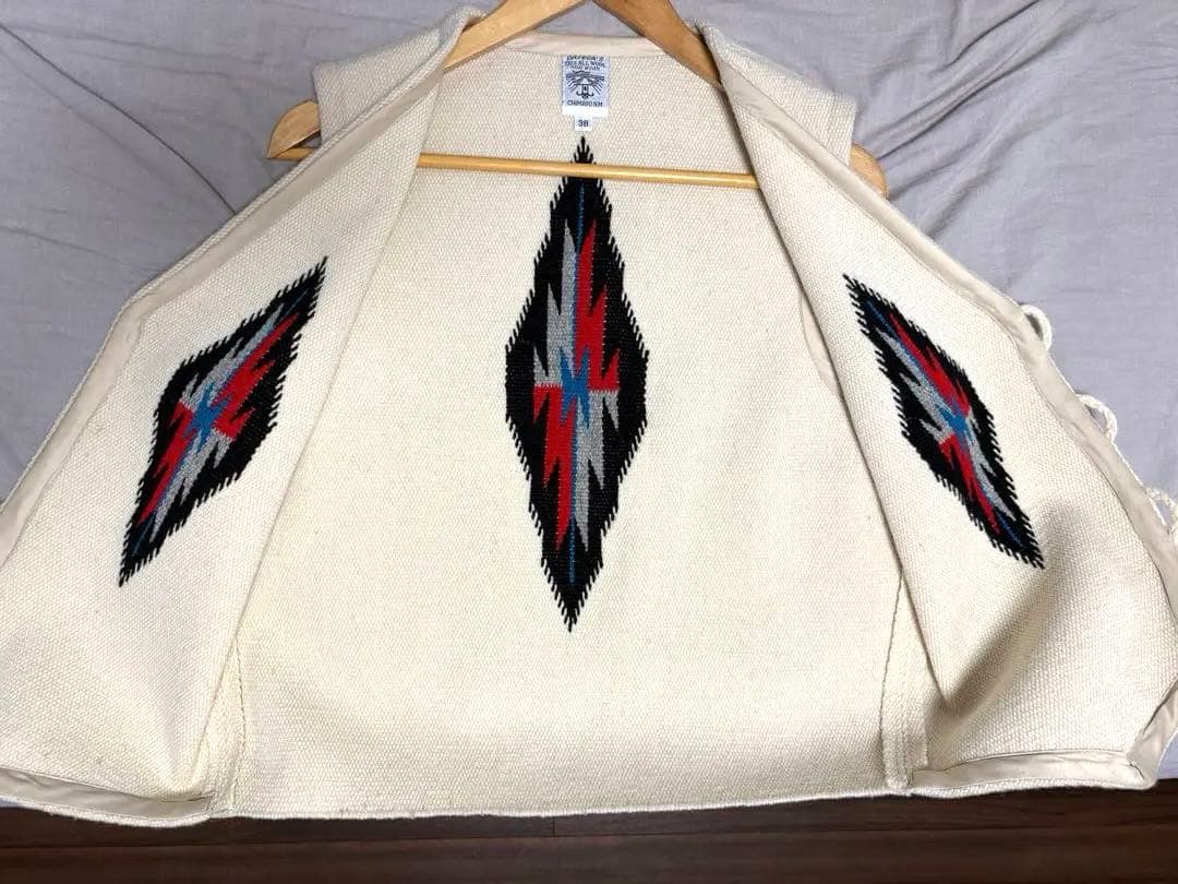 【美品】ORTEGA,S CHIMAYO NM オルテガ　チマヨベスト　38