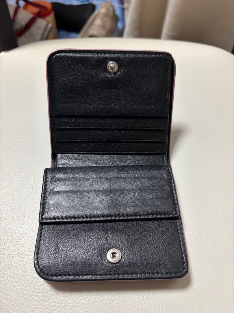 BALENCIAGA ピンク 二つ折り財布