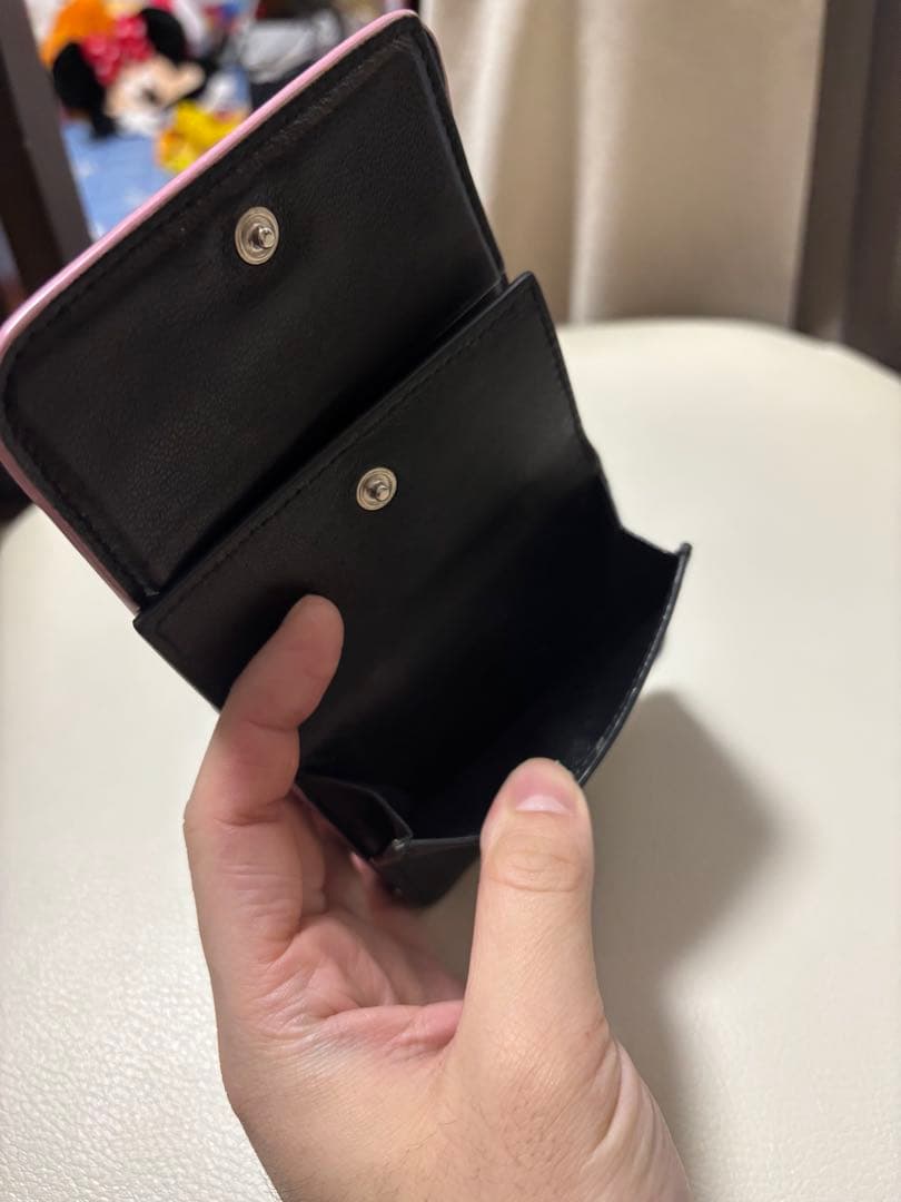 BALENCIAGA ピンク 二つ折り財布