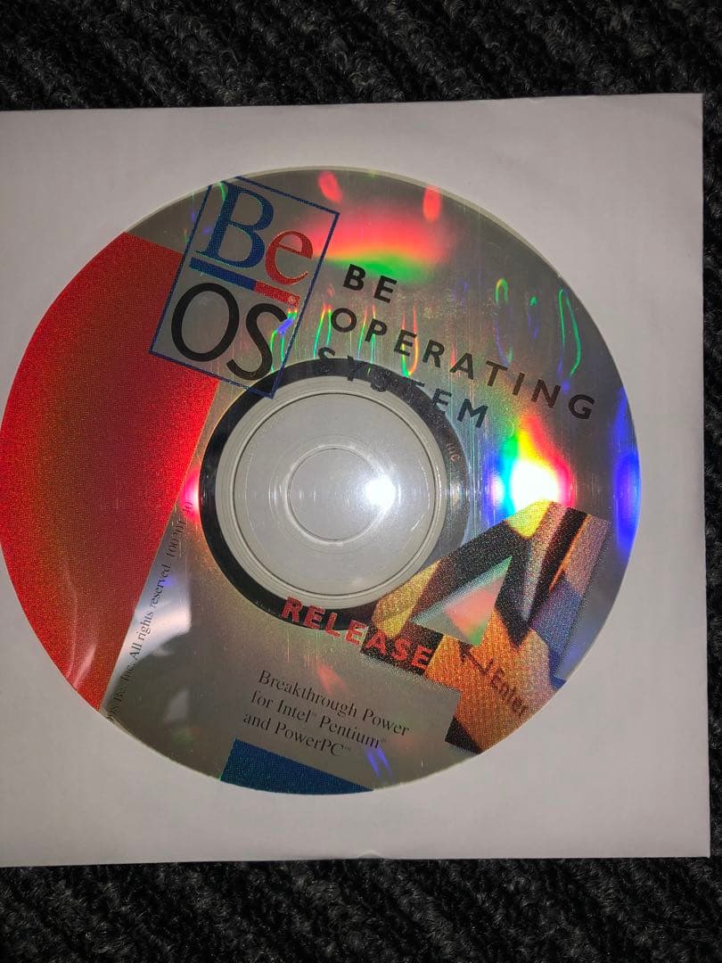ま*つ様 【超レアモノ】BeOS オペレーティングシステム リリース4&リリース
