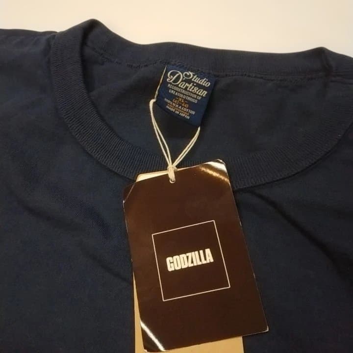新品 ステュディオダルチザン　ゴジラコラボTシャツ GZ-016 XL 日本製