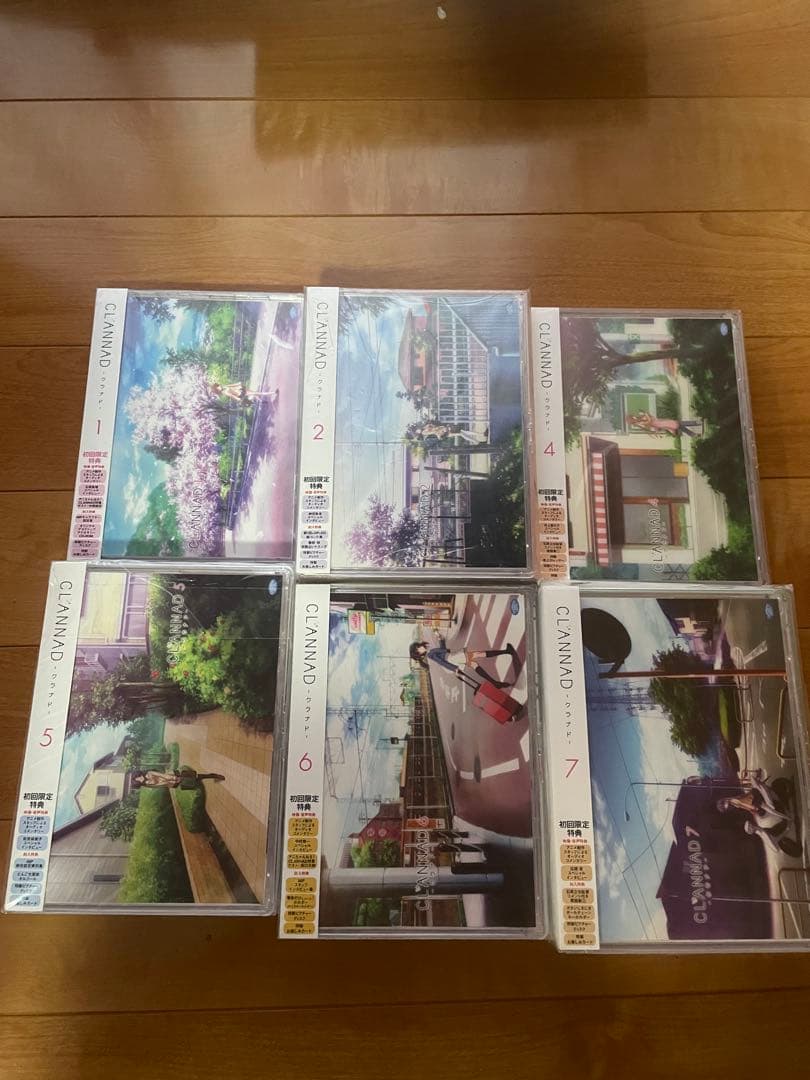 CLANNAD DVD初回盤 1〜7巻セット