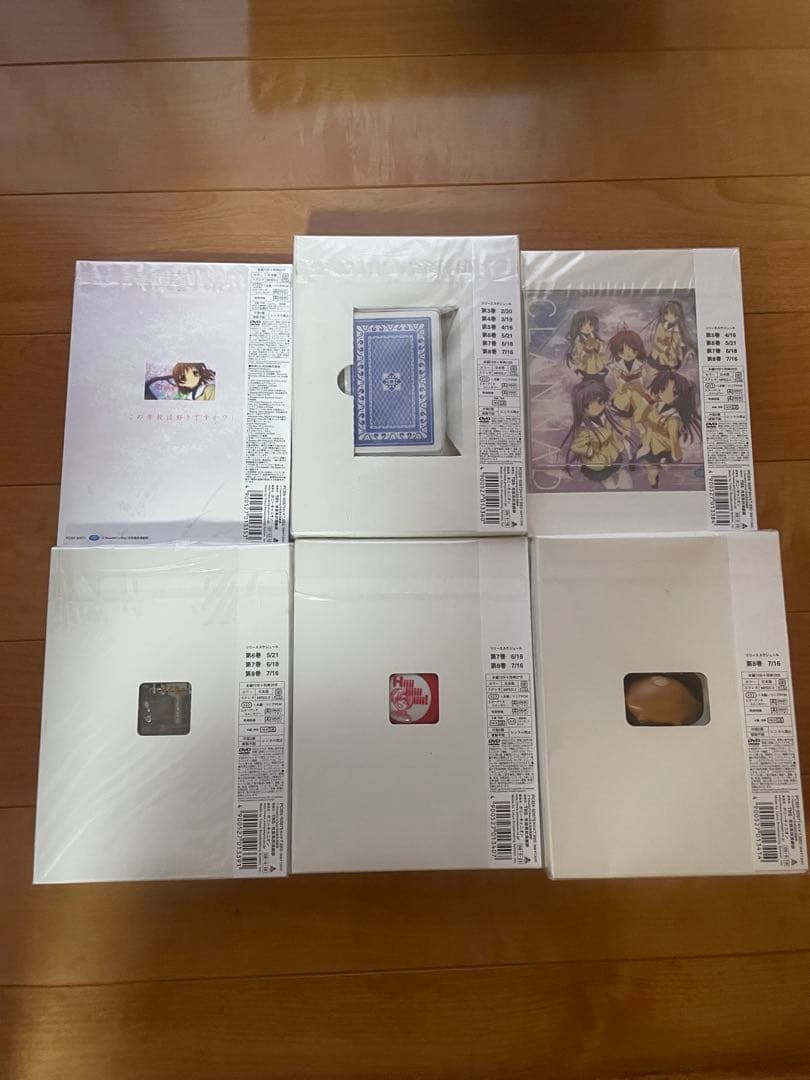 CLANNAD DVD初回盤 1〜7巻セット