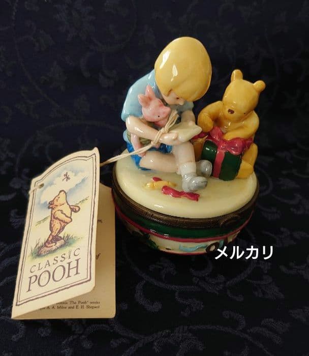 ディズニー　くまのプーさん　ヒンジボックス　ミッドウェスト社製