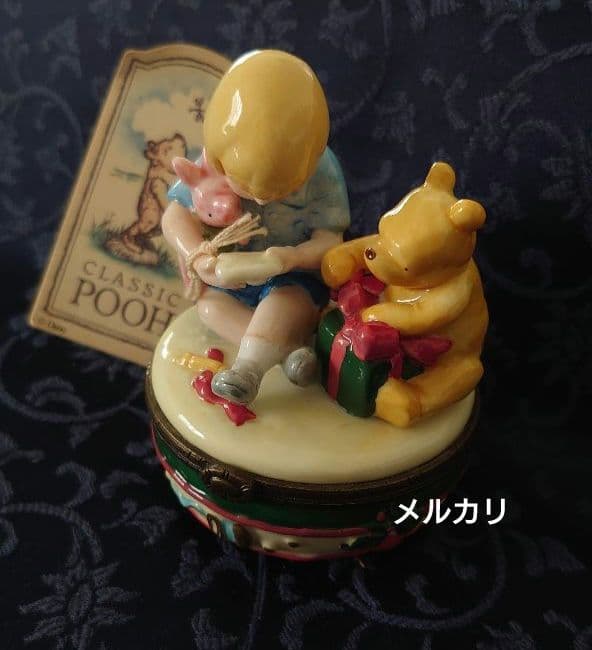 ディズニー　くまのプーさん　ヒンジボックス　ミッドウェスト社製