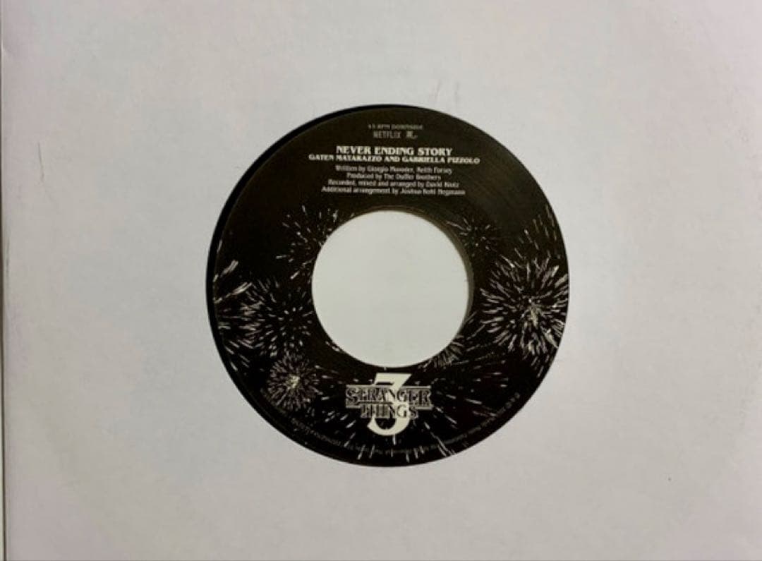 ボーナス7inch付 Stranger Things 3 サントラ2LPレコード