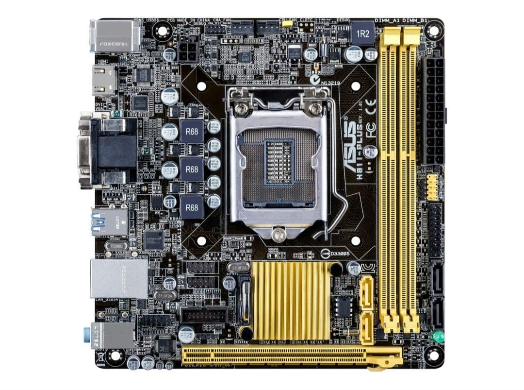 ASUSTeK itxマザーボード H81I-PLUS メモリ CPU 　セット