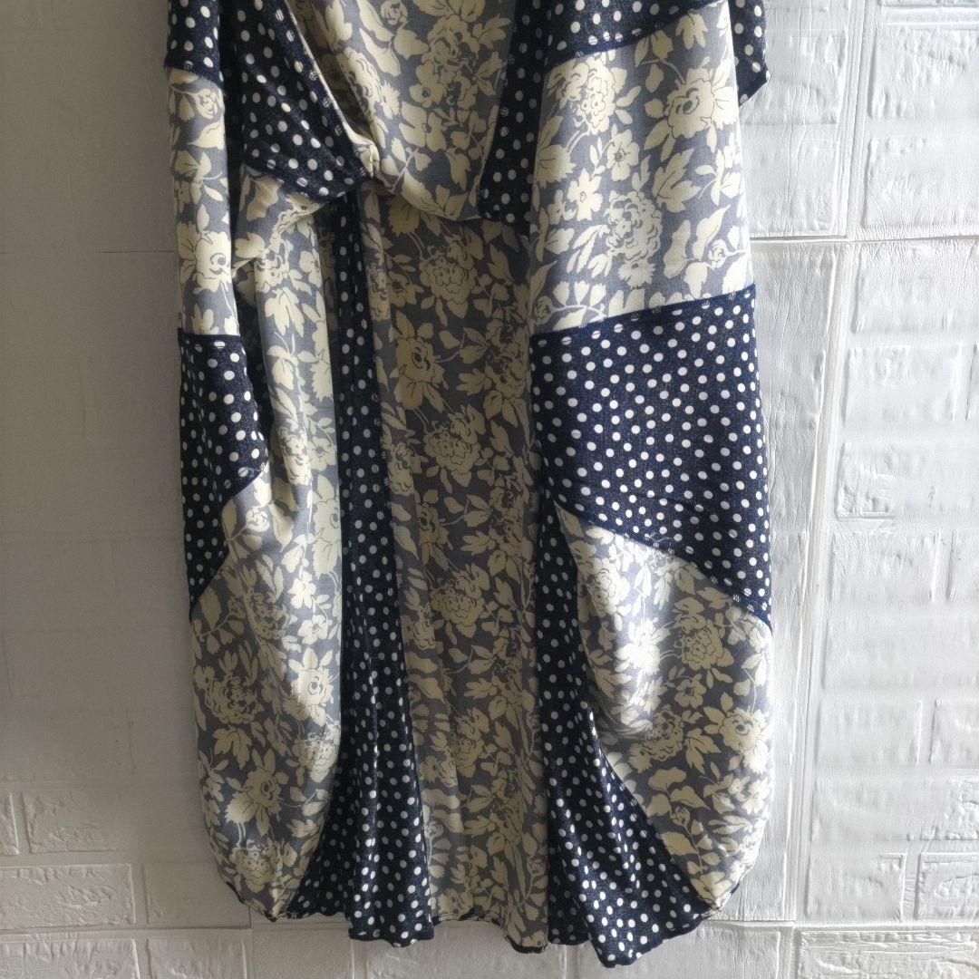 専用✨POLO　 RALPHLAUREN パネルド マキシスカートフラワードット