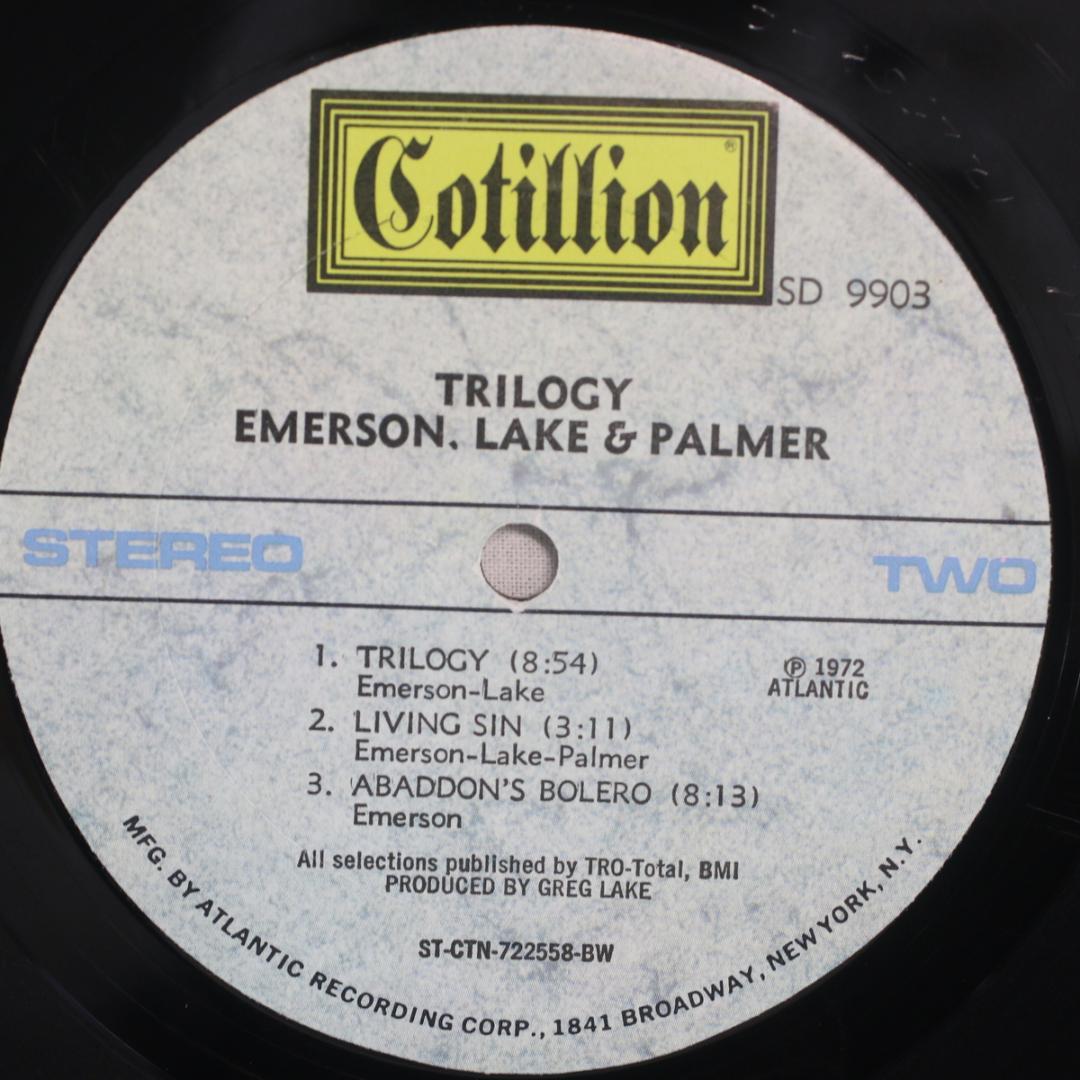 米LP Emerson, Lake & Palmer Trilogy US盤