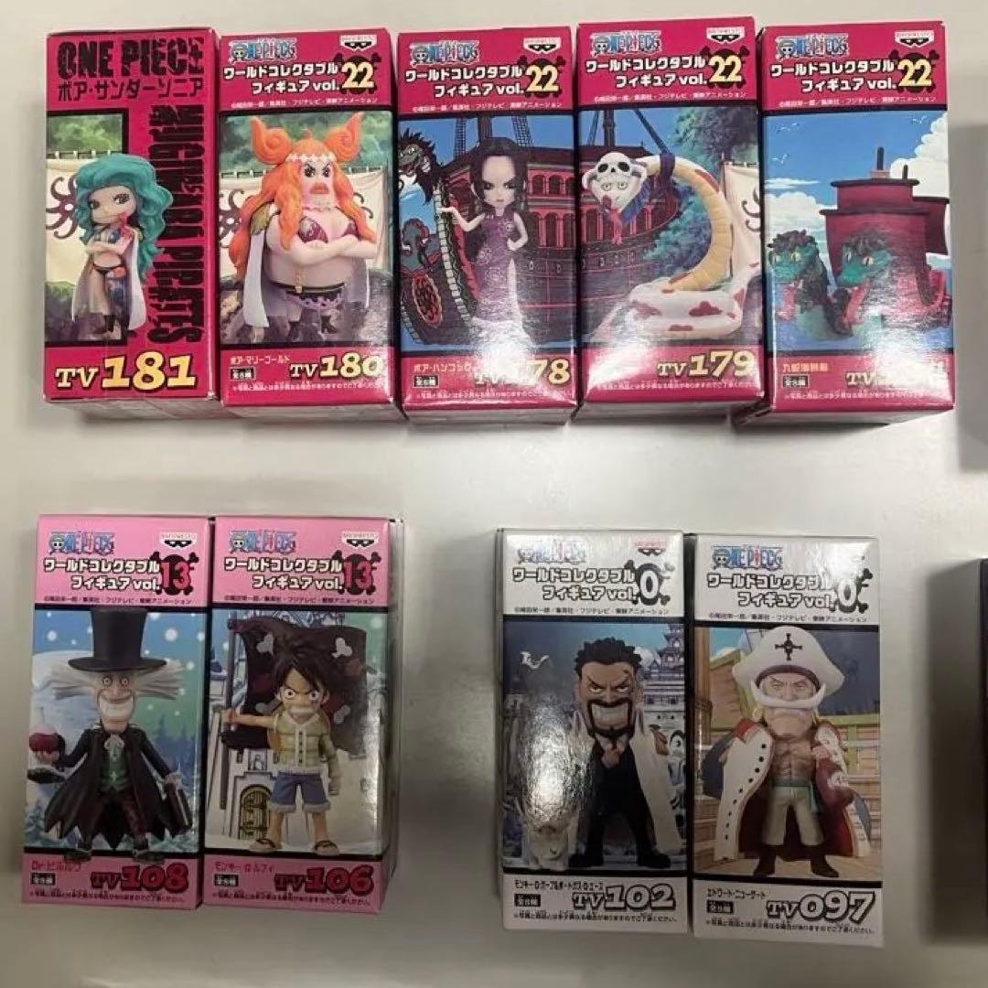 【レア】ワンピース ワールドコレクタブルフィギュアセット 25体　まとめ売り