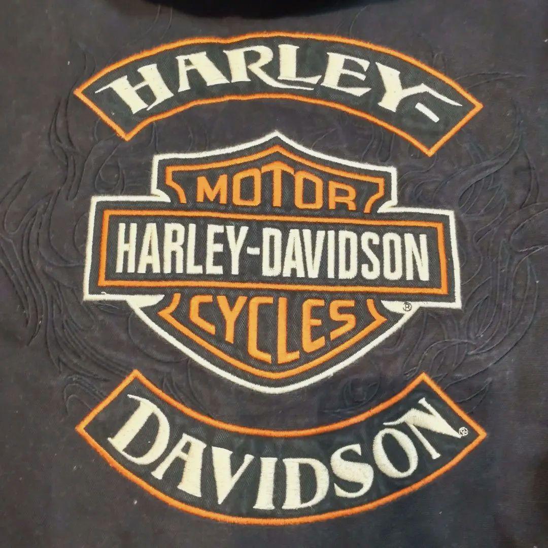 Harley-Davidson ダックジャケット 2XL リバーシブル 刺繍
