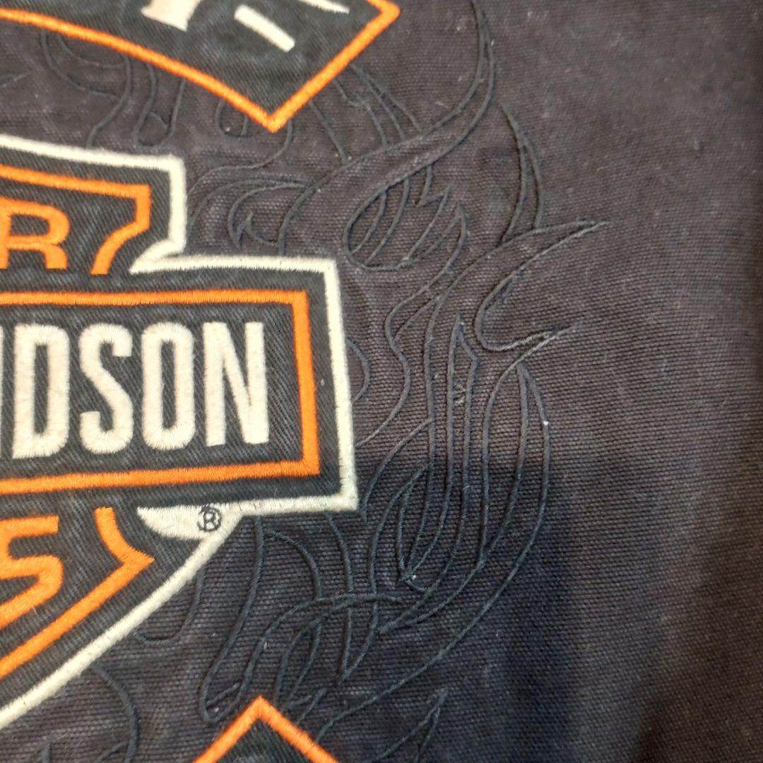 Harley-Davidson ダックジャケット 2XL リバーシブル 刺繍