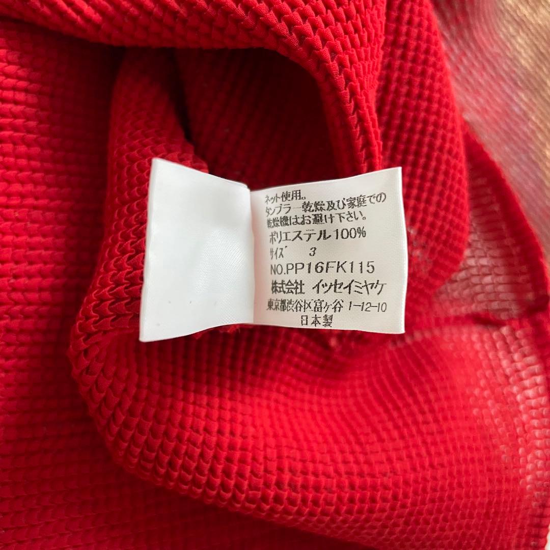 ISSEY MIYAKE プリーツ半袖カットソー ハイネック ラメ 3