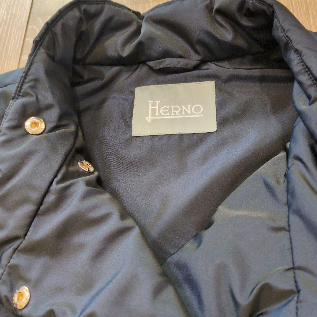 お値下げ☆ HERNO 春秋アウター ネイビー 14A