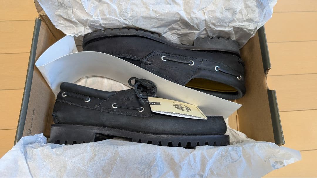 【廃盤新品】Timberland ティンバーランド 3eye モカシン ヌバック