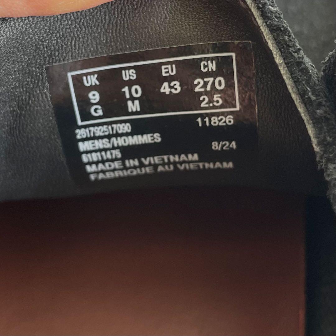 Clarks ORIGINALS ワラビー ゴアテックス UK9 27cm 黒