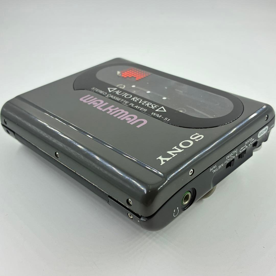 SONY WM-51 カセットプレーヤー　動作未確認
